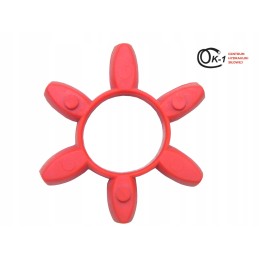 Insert connector for claw clutch 19 24 red