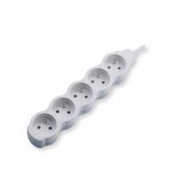Extension cord, 5 sockets, 5 m