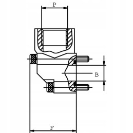 Flange connection rgb g 1 2 35 mm