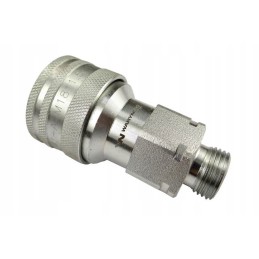 Hydraulic quick connector Euro socket M18x1 5 external
