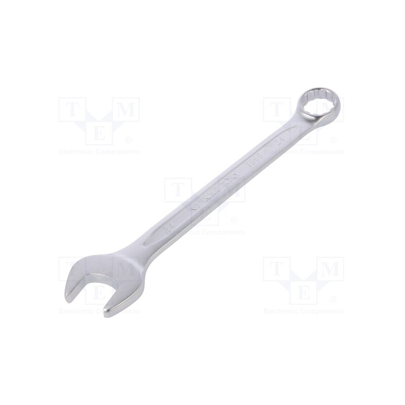 1 pcs x KING TONY - 1060-24 - Wrench, combination spanner, 24mm, Chrom-vanadium steel, L: 285mm