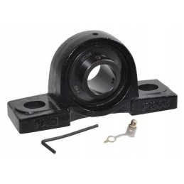 Complete bearing with vertical housing