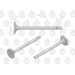 Exhaust valve c 330 original ursus sold