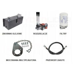 Hydraulic pump 53l, gearbox, PTO shaft