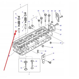4223581m1 valve guide
