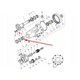 3016138x91 rear axle bearing