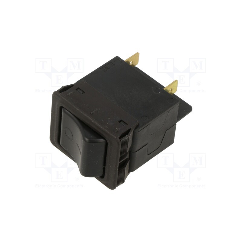 1 pcs x SCHURTER - 4435.0711 - Circuit breaker, Urated: 240VAC, 6A, DPST, Poles: 2, MCB