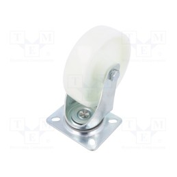 1 pcs x RADER - KPE-PPB 125S - Transport wheel, Ø: 125mm, W: 37mm, H: 156mm, torsional, 150kg, PPB