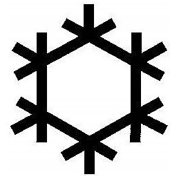 Symbol for air conditioning switches