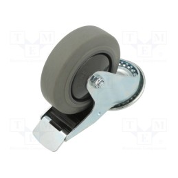 1 pcs x RADER - KJE-WTE 100K1-HC - Transport wheel, Ø: 100mm, W: 32mm, H: 128mm, torsional with lock