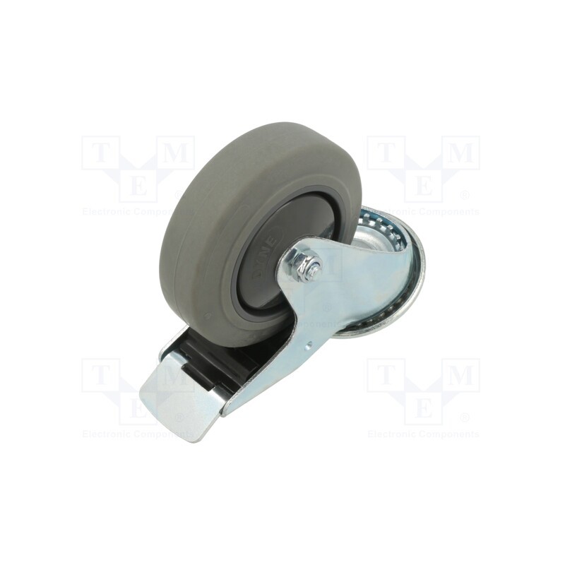 1 pcs x RADER - KJE-WTE 100K1-HC - Transport wheel, Ø: 100mm, W: 32mm, H: 128mm, torsional with lock