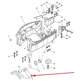 3785203m4 bearing housing sleeve 70 x 60 x 42 mm