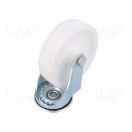 1 pcs x RADER - KJE-PPB 125S - Transport wheel, Ø: 125mm, W: 37mm, H: 156mm, torsional, 150kg, PPB