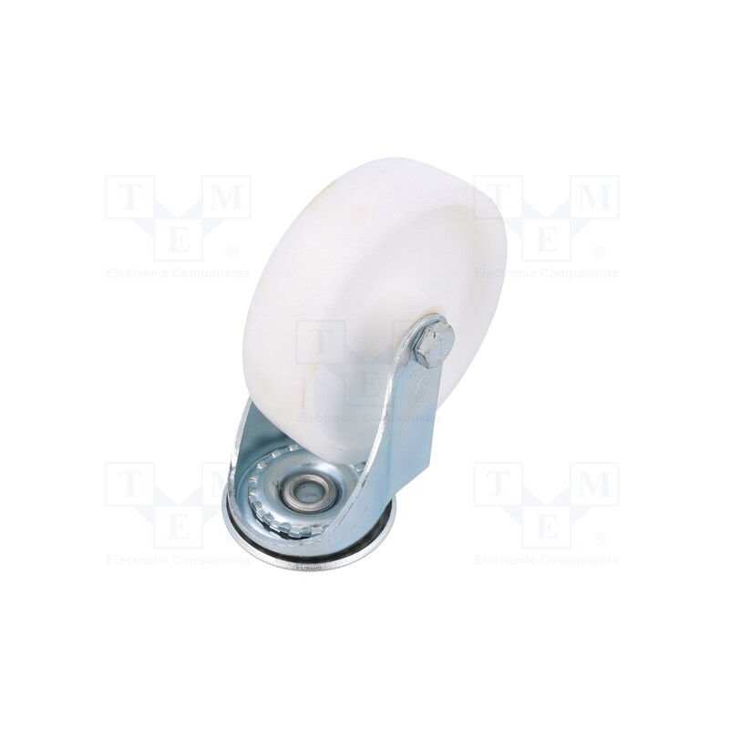 1 pcs x RADER - KJE-PPB 125S - Transport wheel, Ø: 125mm, W: 37mm, H: 156mm, torsional, 150kg, PPB