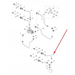 Te2s582010010k hydraulic hose