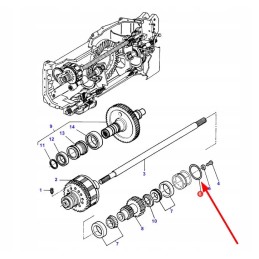 3389384m1 PTO spacer 0 05 mm