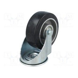 1 pcs x RADER - KJE-ALGE 100K - Transport wheel, Ø: 100mm, W: 40mm, H: 128mm, torsional, 150kg, ALGE