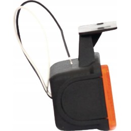 LED marker lamp, right, rectangular, 24v, orange