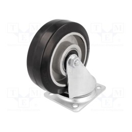1 pcs x COLSON - JTAB 1252 6150 - Transport wheel, Ø: 125mm, W: 38mm, H: 155mm, torsional, 200kg