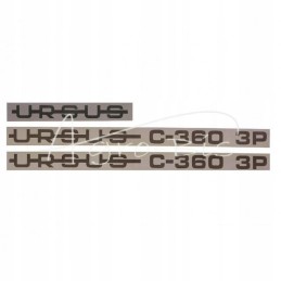 Ursus C 360 3p sign set