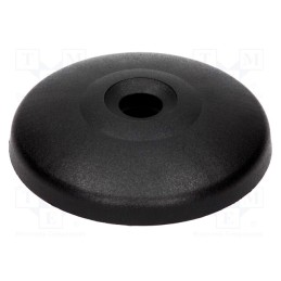 1 pcs x FATH - 098A060K - Foot, Base dia: 59mm, polyamide, H: 18mm, Pivot Feet