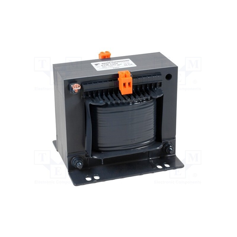 1 pcs x BREVE TUFVASSONS - STM1300/230/110V - Transformer: mains, 1300VA, 230VAC, 110V, Leads: terminal block