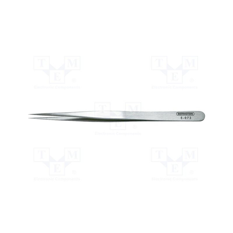 1 pcs x BERNSTEIN - 5-073 - Tweezers, 140mm, Blade tip shape: sharp, universal