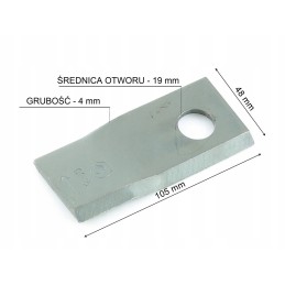 Claas right mower blade 949241 1 9492411 949 241