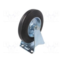 1 pcs x RADER - CTPW-SG 200W - Transport wheel, Ø: 200mm, W: 27mm, H: 237mm, rigid, 230kg, rubber
