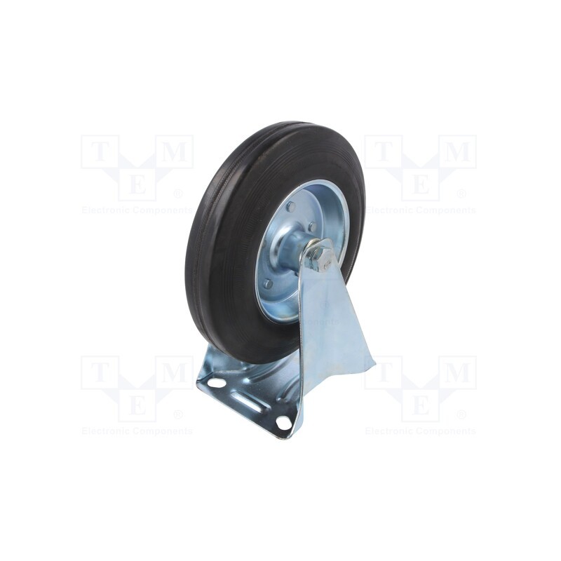 1 pcs x RADER - CTPW-SG 200W - Transport wheel, Ø: 200mm, W: 27mm, H: 237mm, rigid, 230kg, rubber