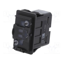 1 pcs x Marquardt - 3250.0418 - ROCKER, SP3T, Pos: 3, (ON)-OFF-(ON), 10A/12VDC, black, none, 100mΩ