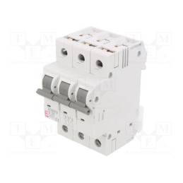 1 pcs x ETI POLAM - ETIMAT 6 3P D25 - Circuit breaker, 230/400VAC, Inom: 25A, Poles: 3, Charact: D, 6kA