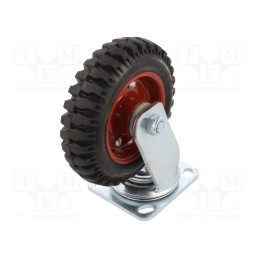 1 pcs x RADER - CKW-SGR 160K - Transport wheel, Ø: 160mm, W: 50mm, H: 193mm, torsional, 150kg, SGR