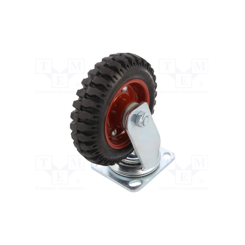 1 pcs x RADER - CKW-SGR 160K - Transport wheel, Ø: 160mm, W: 50mm, H: 193mm, torsional, 150kg, SGR