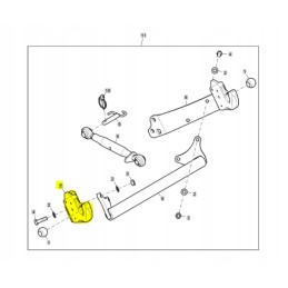 John Deere LVA19628 lift arm
