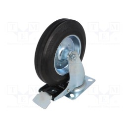 1 pcs x RADER - CKPW-SG 200W-HC - Transport wheel, Ø: 200mm, W: 27mm, H: 237mm, torsional with lock