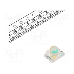 5 pcs x KINGBRIGHT ELECTRONIC - KPD-3224CGCK - LED, SMD, 1209, green, 500÷900mcd, 3.2x2.4x2.4mm, 20°, 2.1÷2.5V