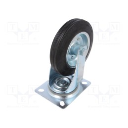 1 pcs x RADER - CKPW-SG 160W - Transport wheel, Ø: 160mm, W: 25mm, H: 197mm, torsional, 150kg, CSG