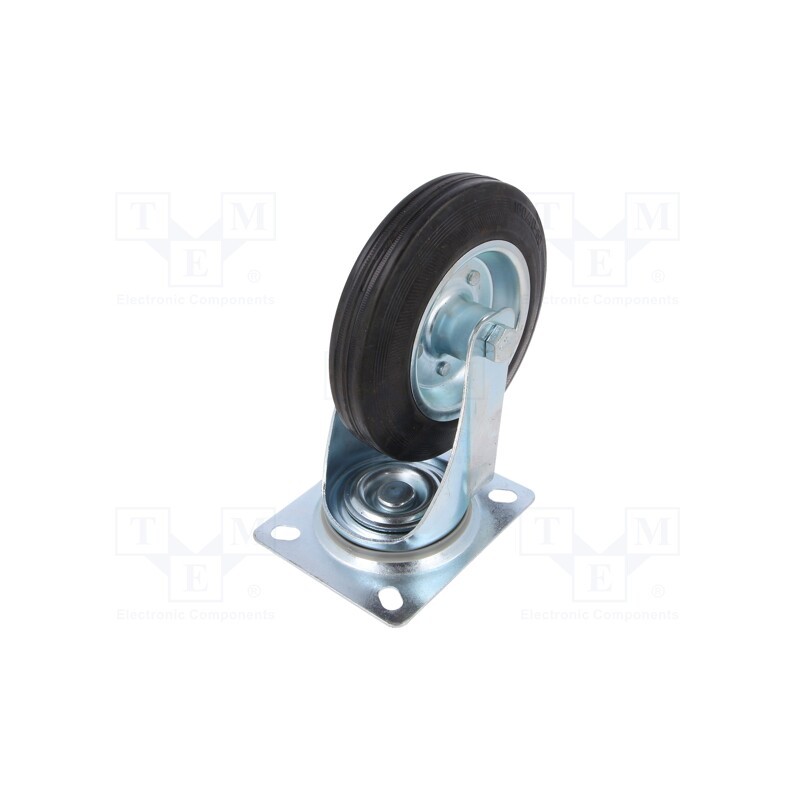1 pcs x RADER - CKPW-SG 160W - Transport wheel, Ø: 160mm, W: 25mm, H: 197mm, torsional, 150kg, CSG