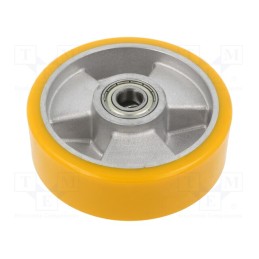 1 pcs x RADER - ALPU 125/15K - Transport wheel, Ø: 125mm, W: 40mm, 300kg, polyurethane, ALPU