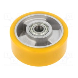1 pcs x RADER - ALPU 100/15K - Transport wheel, Ø: 100mm, W: 40mm, 200kg, polyurethane, ALPU