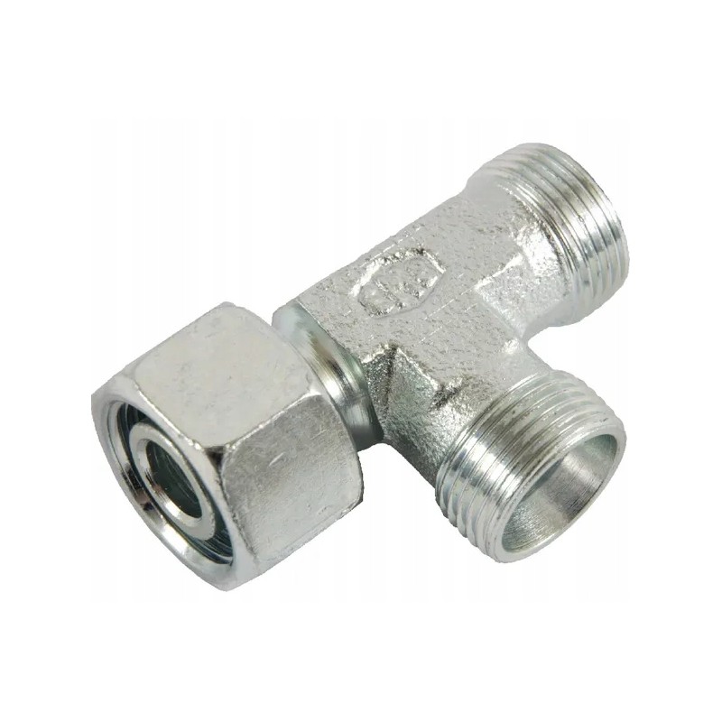Asymmetric T-connector m18x1 5 12l