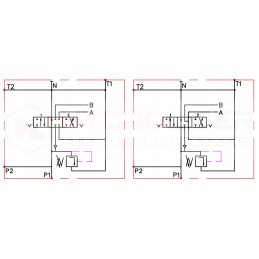 Hydraulic distributor 1s 120l a8 badestnost