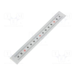 1 pcs x ELESA+GANTER - GN 711-KUS-150-S-M - Ruler, figures vertically arranged,self-adhesive, W: 11mm