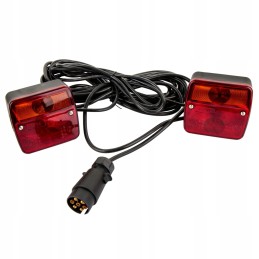 Magnetic rear lamp set, 7m lighting set