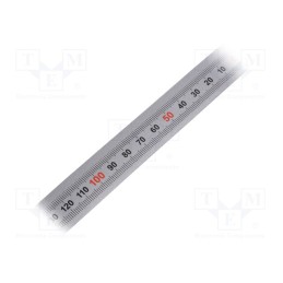 1 pcs x ELESA+GANTER - GN 711-KUS-1000-W-R - Ruler, figures horizontally arranged,self-adhesive, W: 11mm