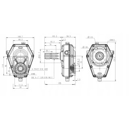 40l pump, small gear, male multiplier