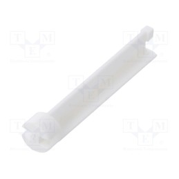 10 pcs x DREMEC - 8GE04V80601 - Spacer sleeve, LED, Øout: 3.6mm, ØLED: 3mm, L: 19.1mm, natural