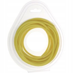 Hose, rubber fuel line, yellow purple, 3 0 mm