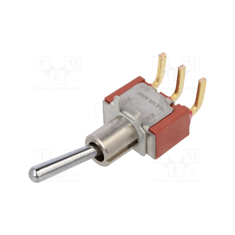 1 pcs x C&K - 7101SD9ABE - Switch: toggle, Pos: 2, SPDT, ON-ON, 0.02A/20VAC, 0.02A/20VDC, THT